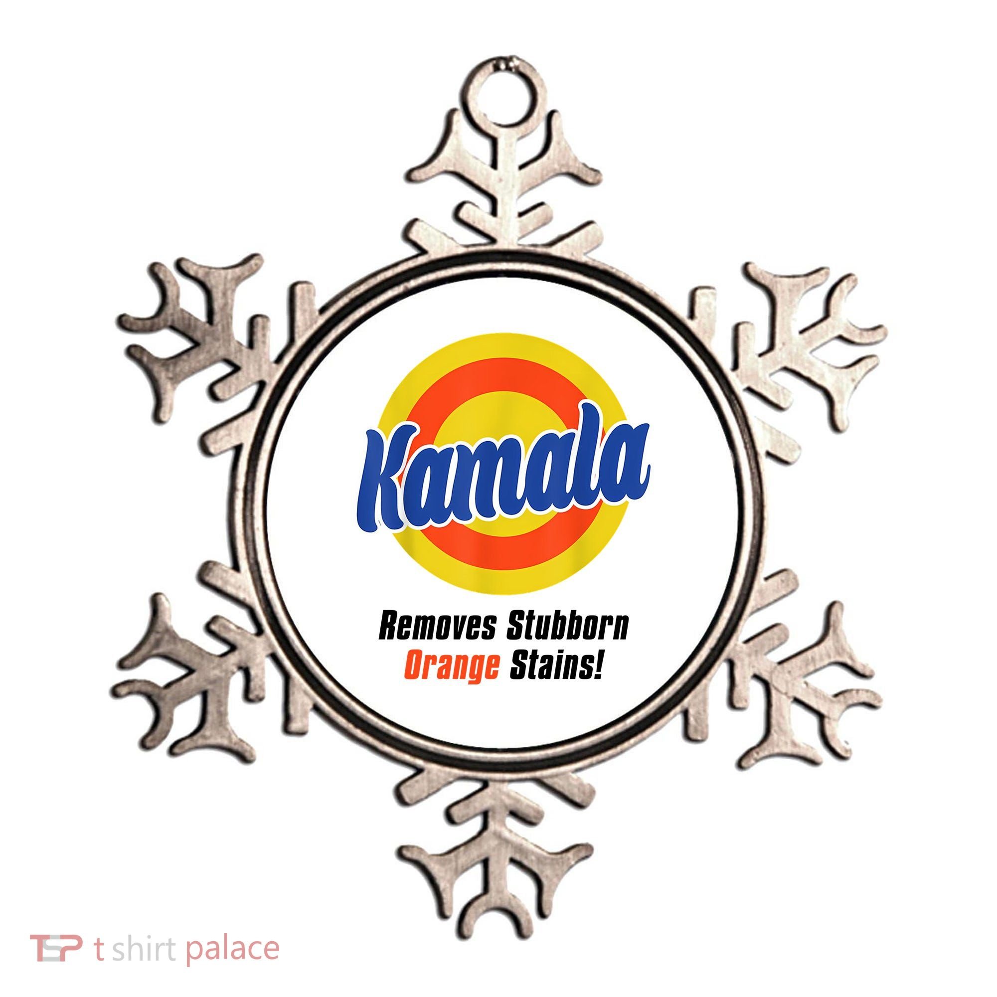 Kamala Harris 2024 Removes Stubborn Stains Funny Ornament