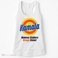 Kamala Harris 2024 Removes Stubborn Stains Funny Women's Tank Top thumb 0