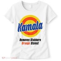 Kamala Harris 2024 Removes Stubborn Stains Funny Women's T-Shirt thumb 0