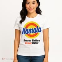 Kamala Harris 2024 Removes Stubborn Stains Funny Women's T-Shirt thumb 4