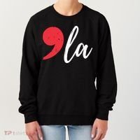 Kamala Harris 2024 President Comma La Funny Women's Sweatshirt thumb 0