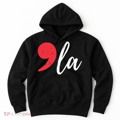 Kamala Harris 2024 President Comma La Funny Hoodie