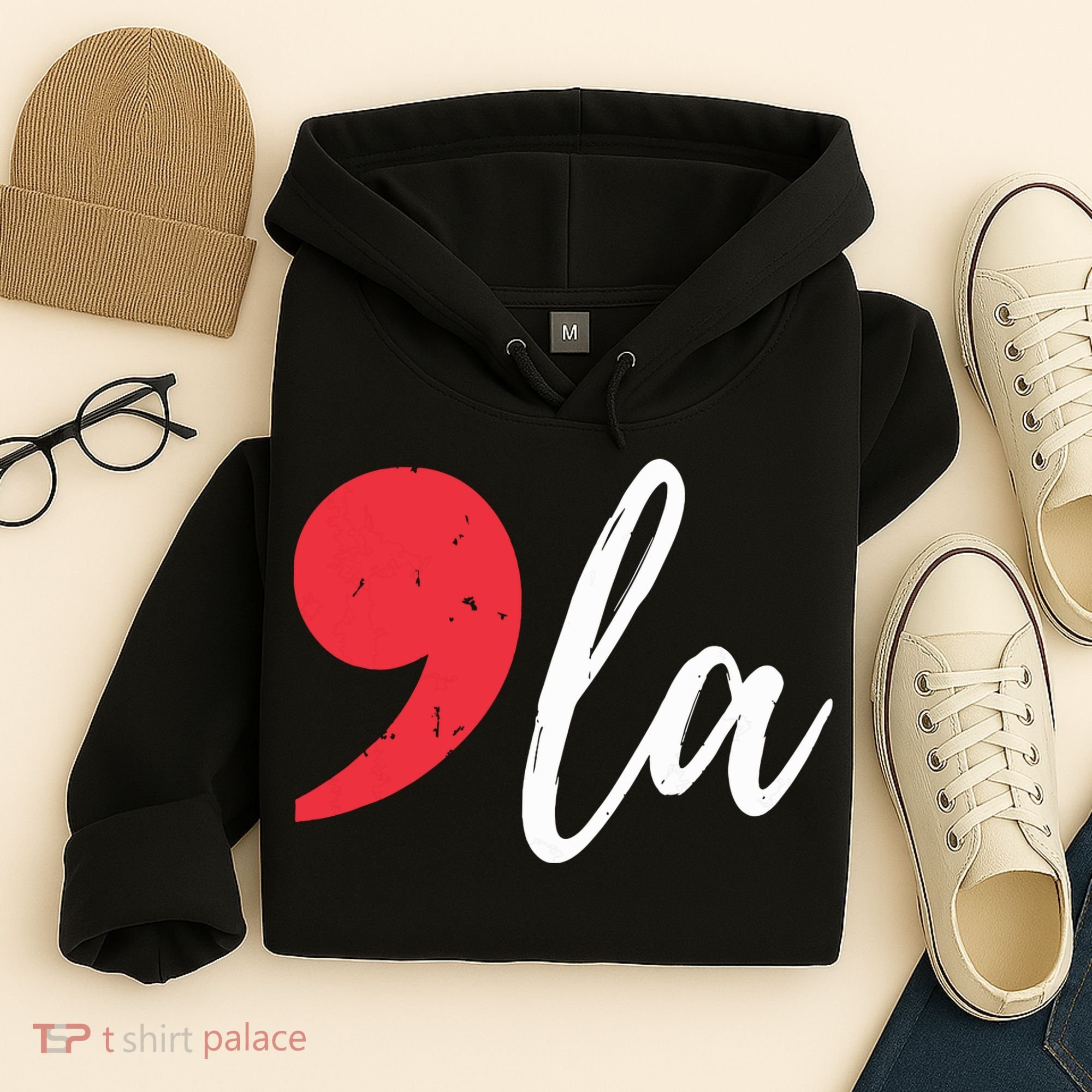 Kamala Harris 2024 President Comma La Funny Hoodie