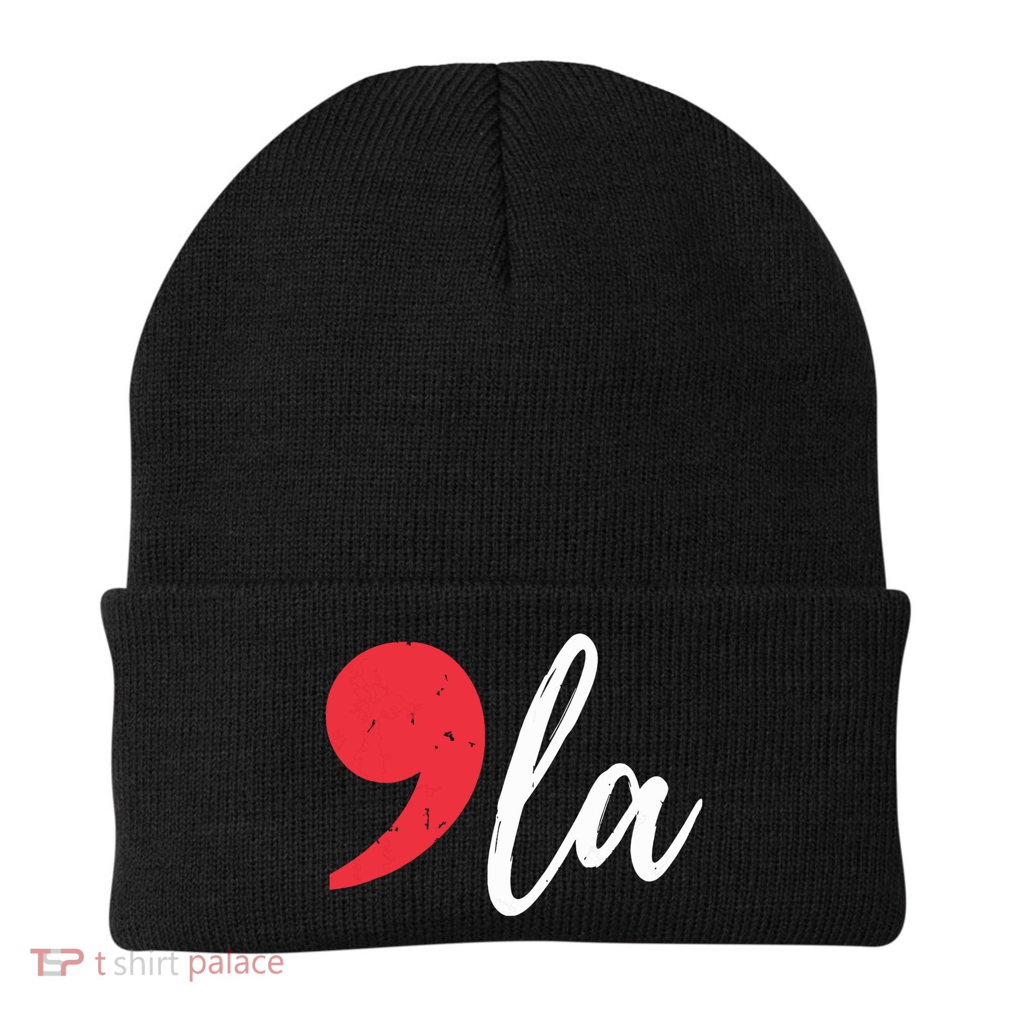 Kamala Harris 2024 President Comma La Funny Beanie
