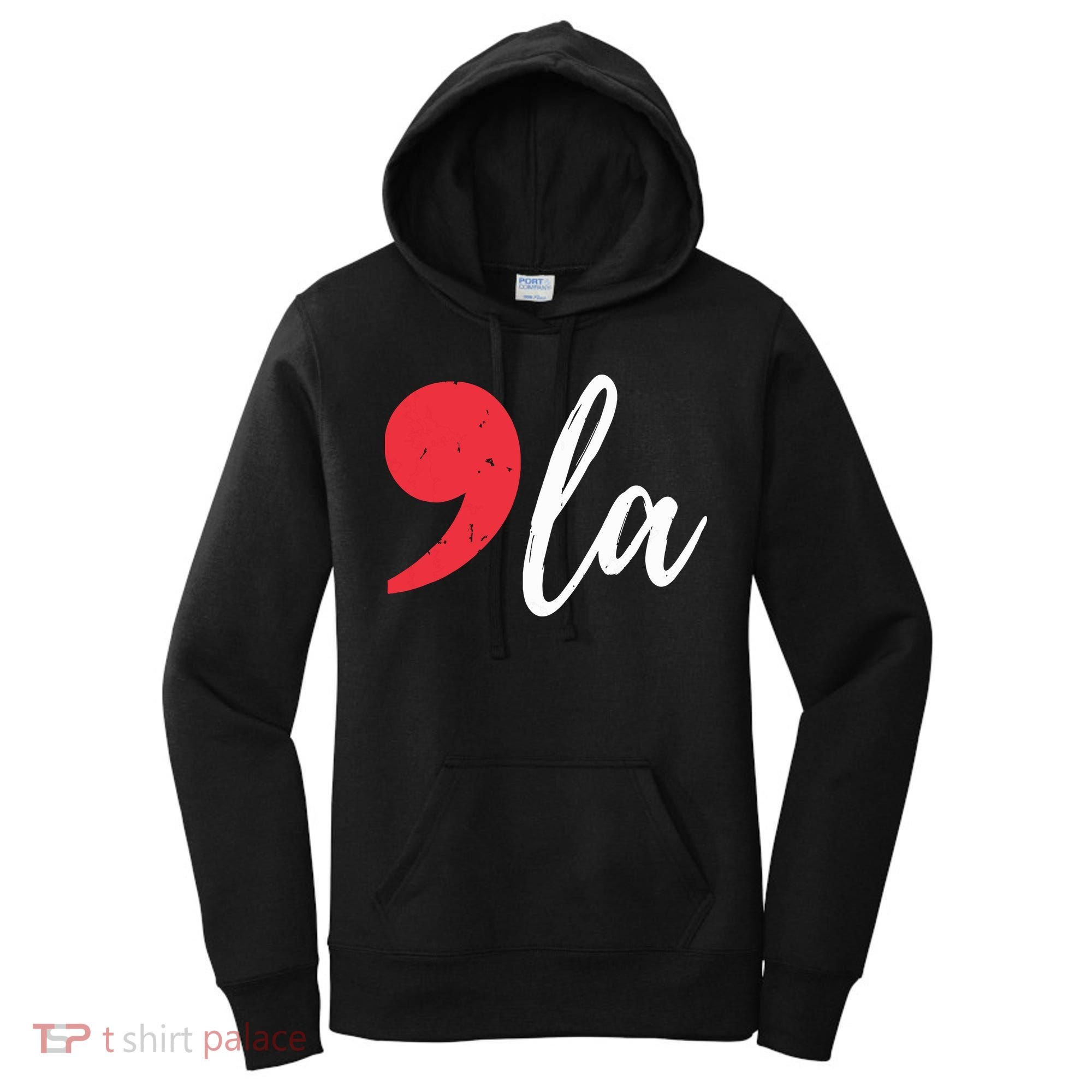 Kamala Harris 2024 President Comma La Funny Women's Hoodie