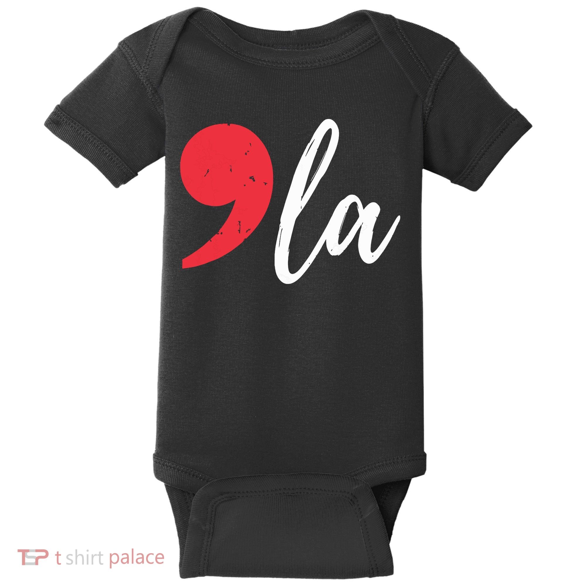 Kamala Harris 2024 President Comma La Funny Baby Bodysuit
