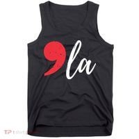 Kamala Harris 2024 President Comma La Funny Tank Top thumb 0