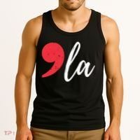 Kamala Harris 2024 President Comma La Funny Tank Top thumb 3