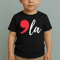 Kamala Harris 2024 President Comma La Funny Toddler T-Shirt thumb 2