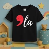 Kamala Harris 2024 President Comma La Funny Toddler T-Shirt thumb 3