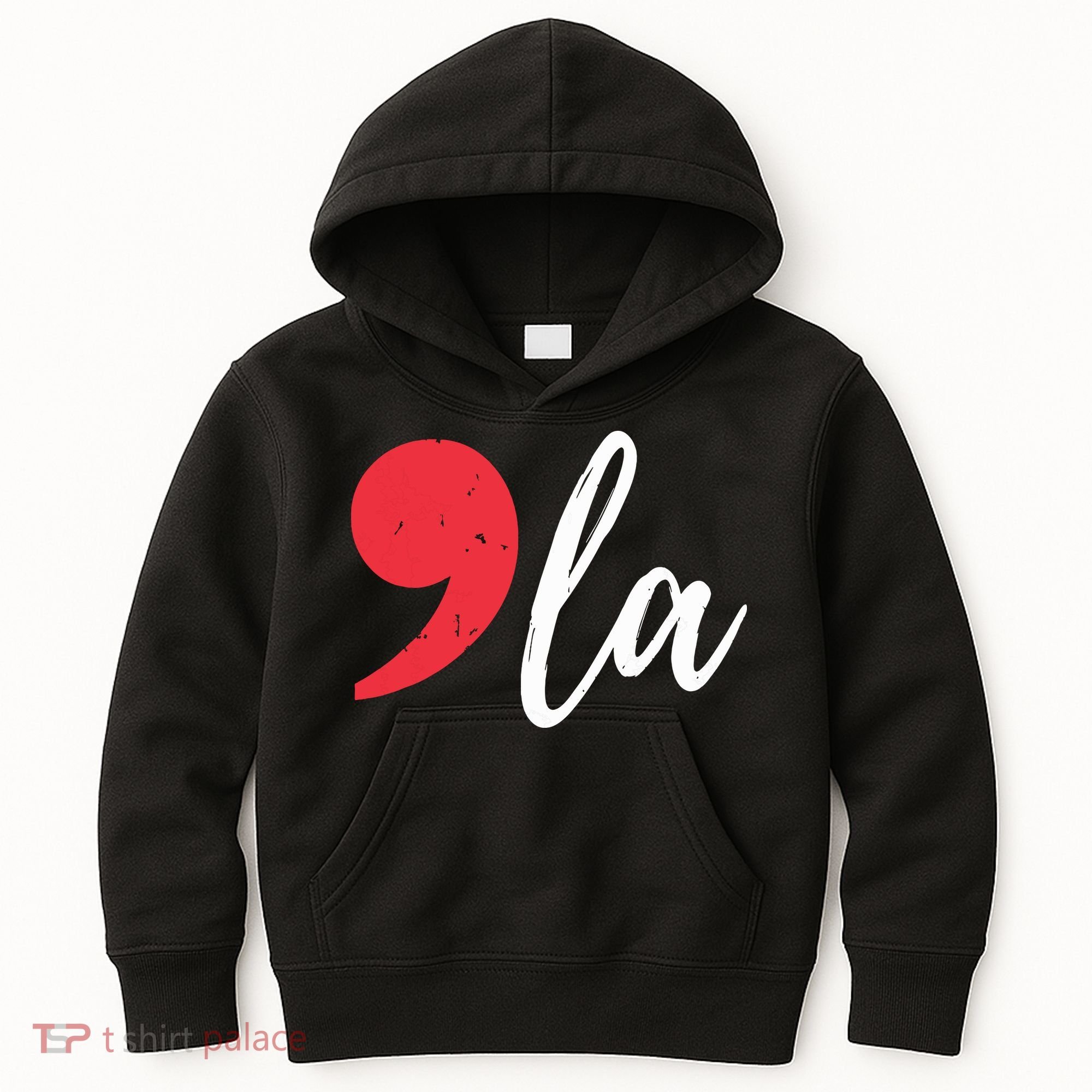 Kamala Harris 2024 President Comma La Funny Kids Hoodie