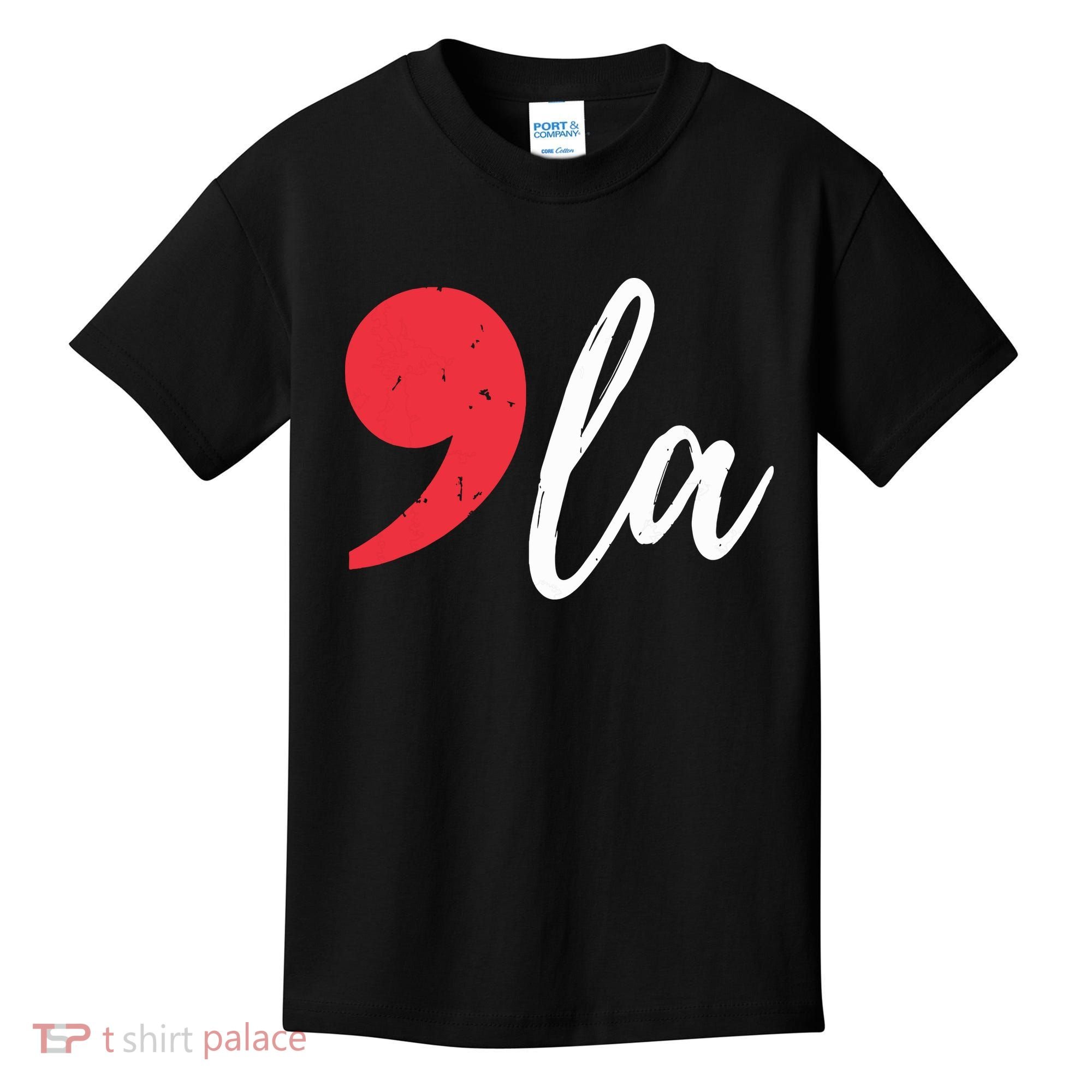Kamala Harris 2024 President Comma La Funny Kids T-Shirt