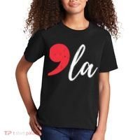 Kamala Harris 2024 President Comma La Funny Kids T-Shirt thumb 2