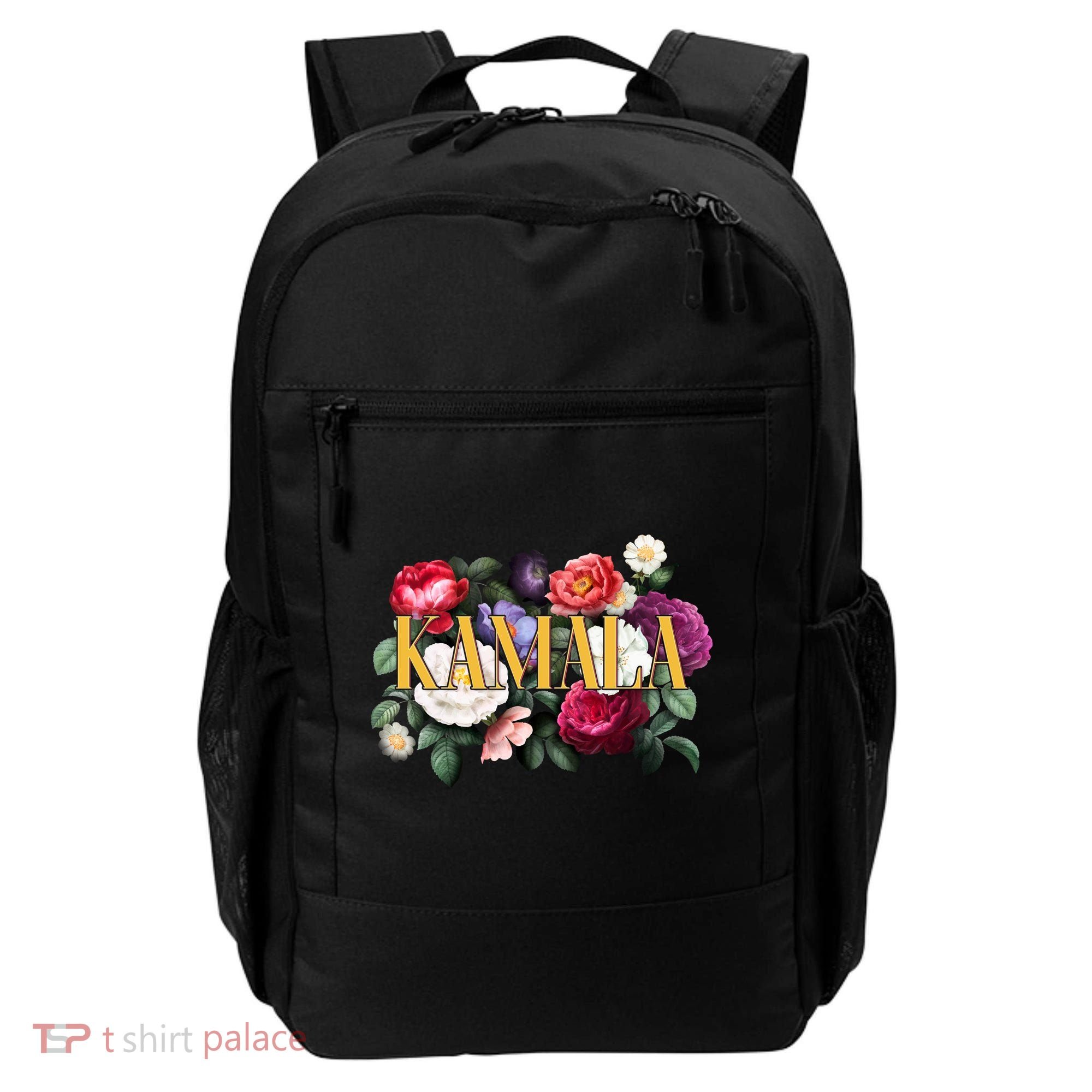 Kamala Harris 2024 Cute Beautiful Floral Flowers Backpack