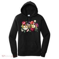 Kamala Harris 2024 Cute Beautiful Floral Flowers Women's Hoodie thumb 0