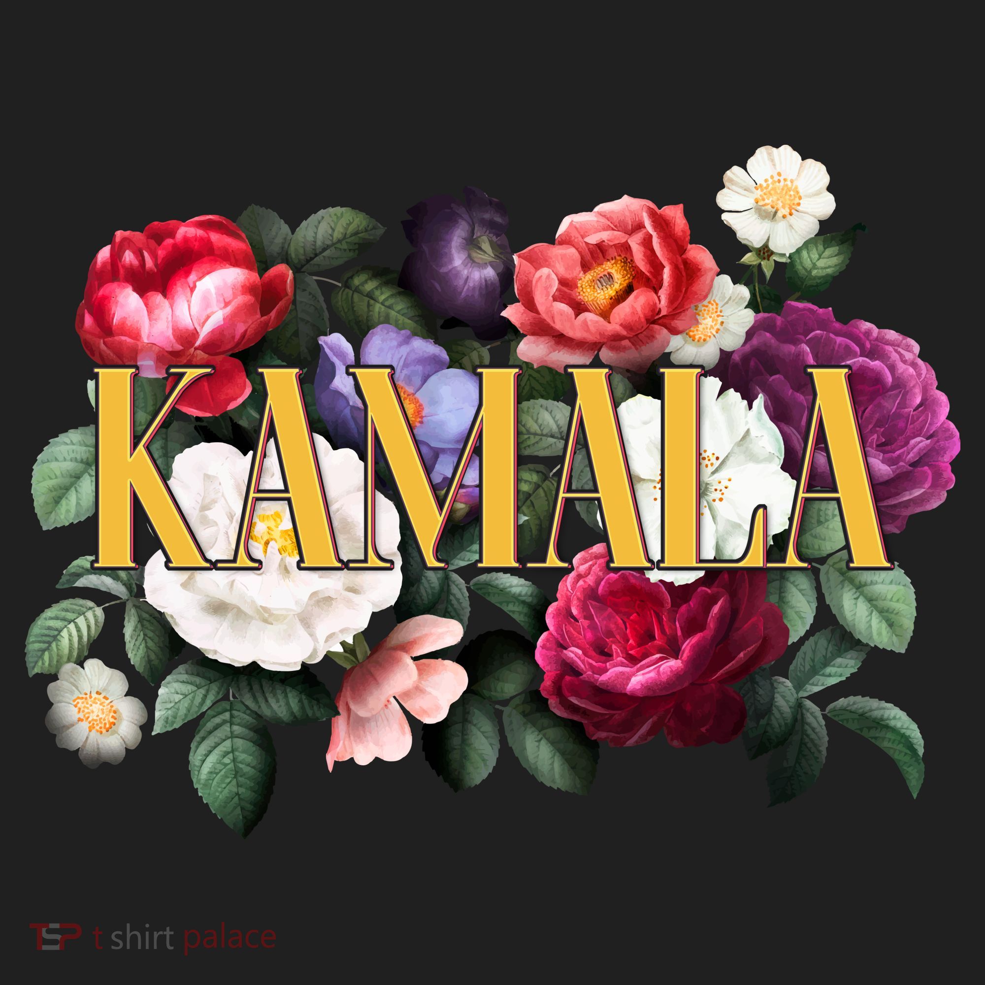 Kamala Harris 2024 Cute Beautiful Floral Flowers Hat