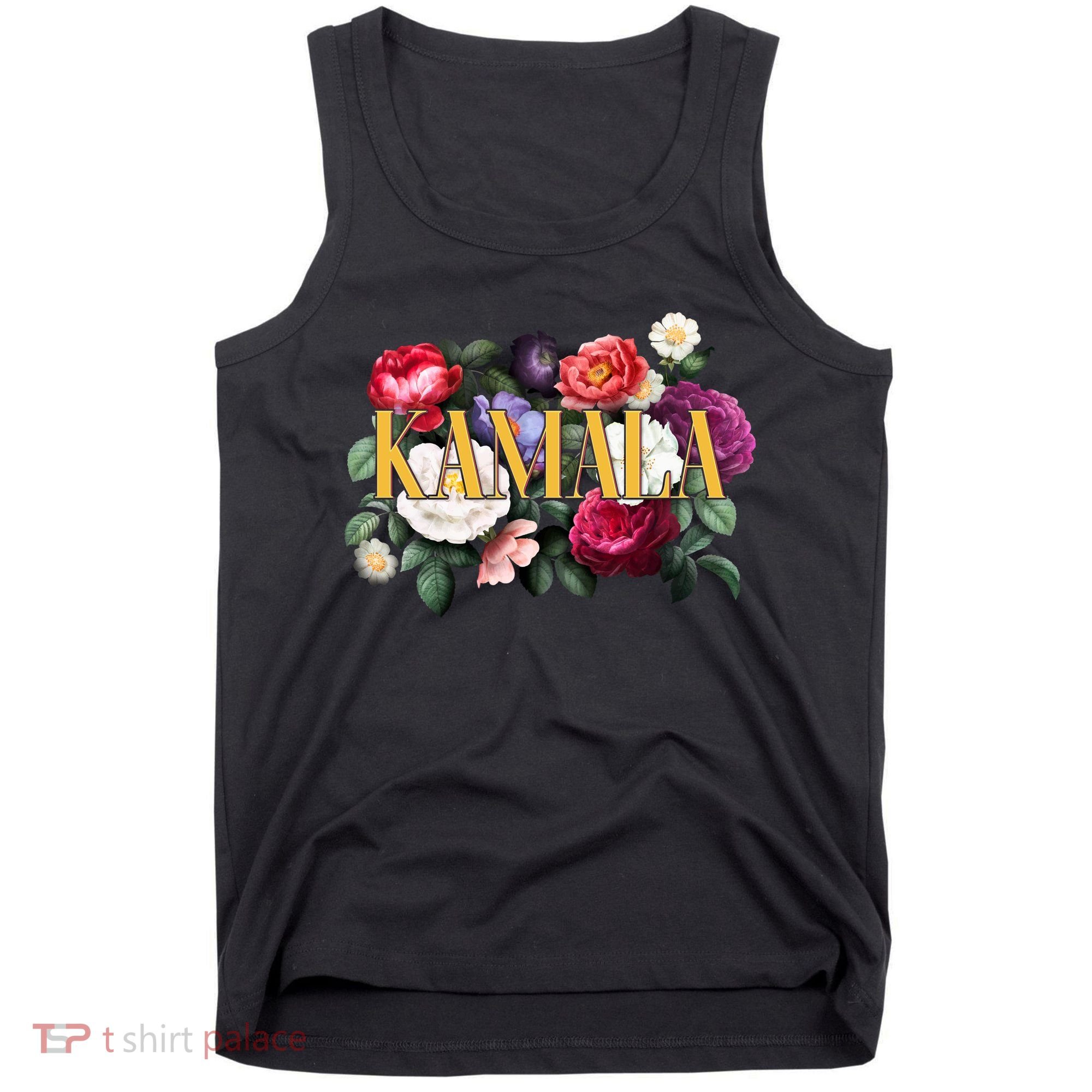 Kamala Harris 2024 Cute Beautiful Floral Flowers Tank Top