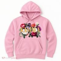Kamala Harris 2024 Cute Beautiful Floral Flowers Hoodie thumb 0