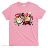 Kamala Harris 2024 Cute Beautiful Floral Flowers T-Shirt thumb 0
