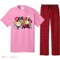 Kamala Harris 2024 Cute Beautiful Floral Flowers Pajama Set thumb 0