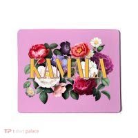 Kamala Harris 2024 Cute Beautiful Floral Flowers Mousepad thumb 0