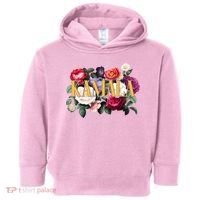 Kamala Harris 2024 Cute Beautiful Floral Flowers Toddler Hoodie thumb 0