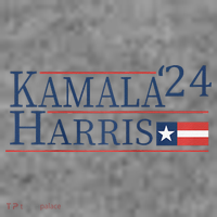 Kamala Harris 2024 Raglan Toddler Hoodie thumb 2