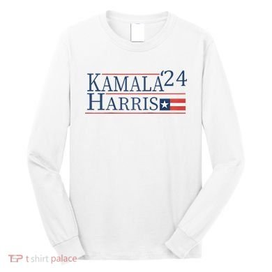 Kamala Harris 2024 Raglan Long Sleeve Shirt