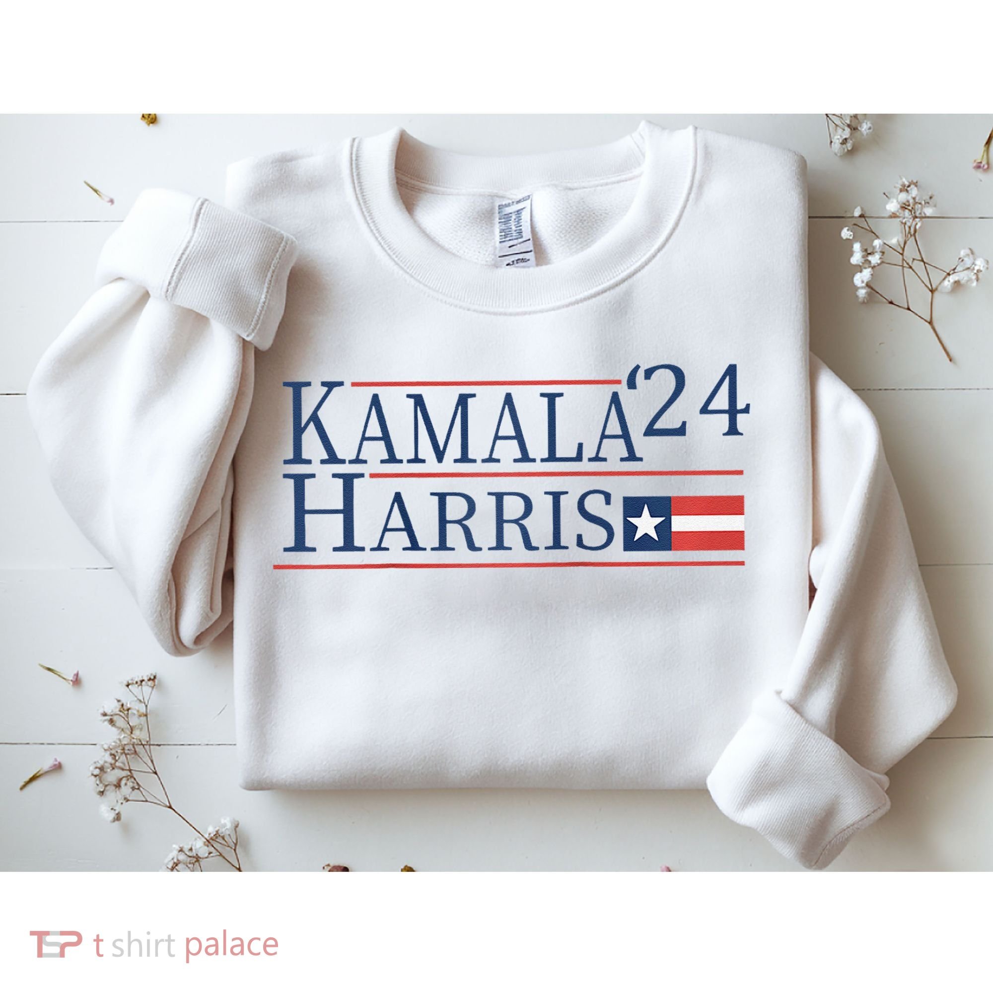 Kamala Harris 2024 Raglan Sweatshirt