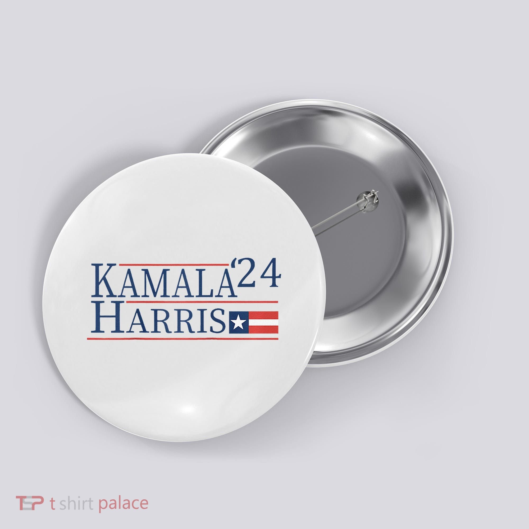Kamala Harris 2024 Raglan Button