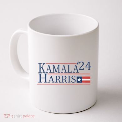 Kamala Harris 2024 Raglan Coffee Mug