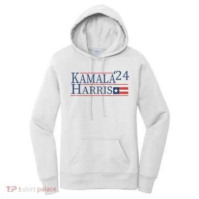 Kamala Harris 2024 Raglan Women's Hoodie