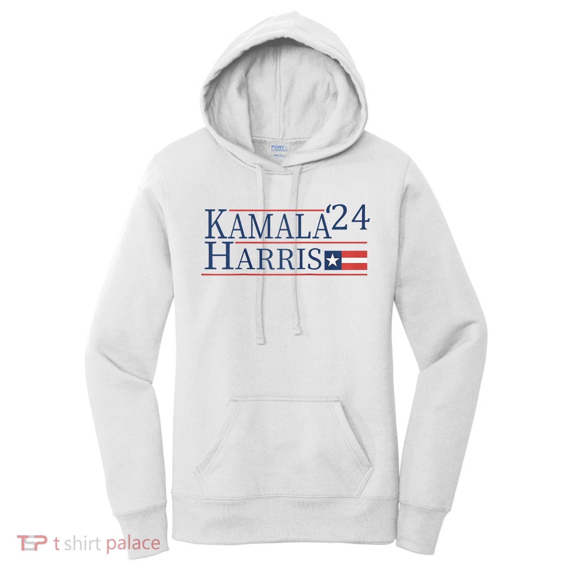 Kamala Harris 2024 Raglan Women's Hoodie