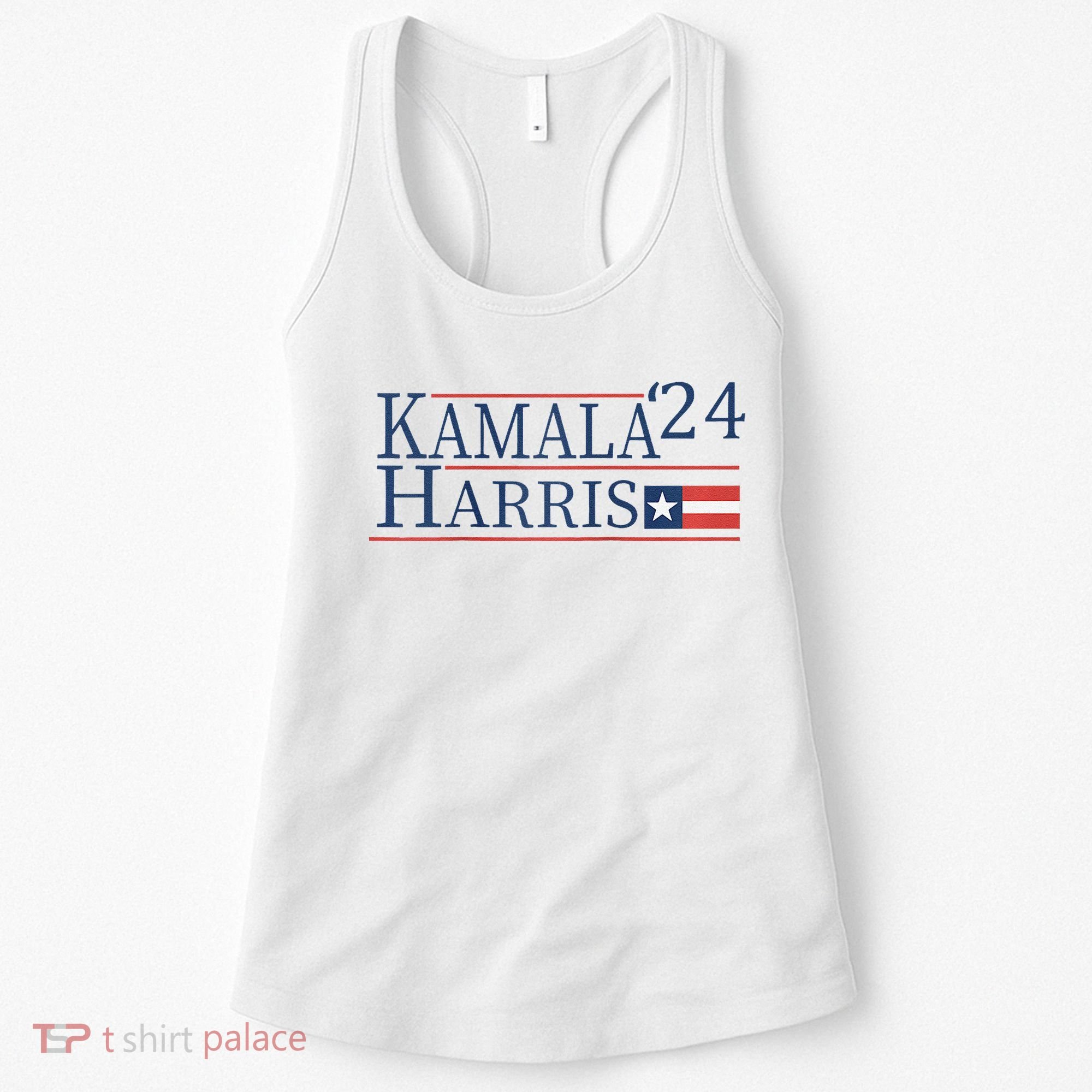 Kamala Harris 2024 Raglan Women's Tank Top