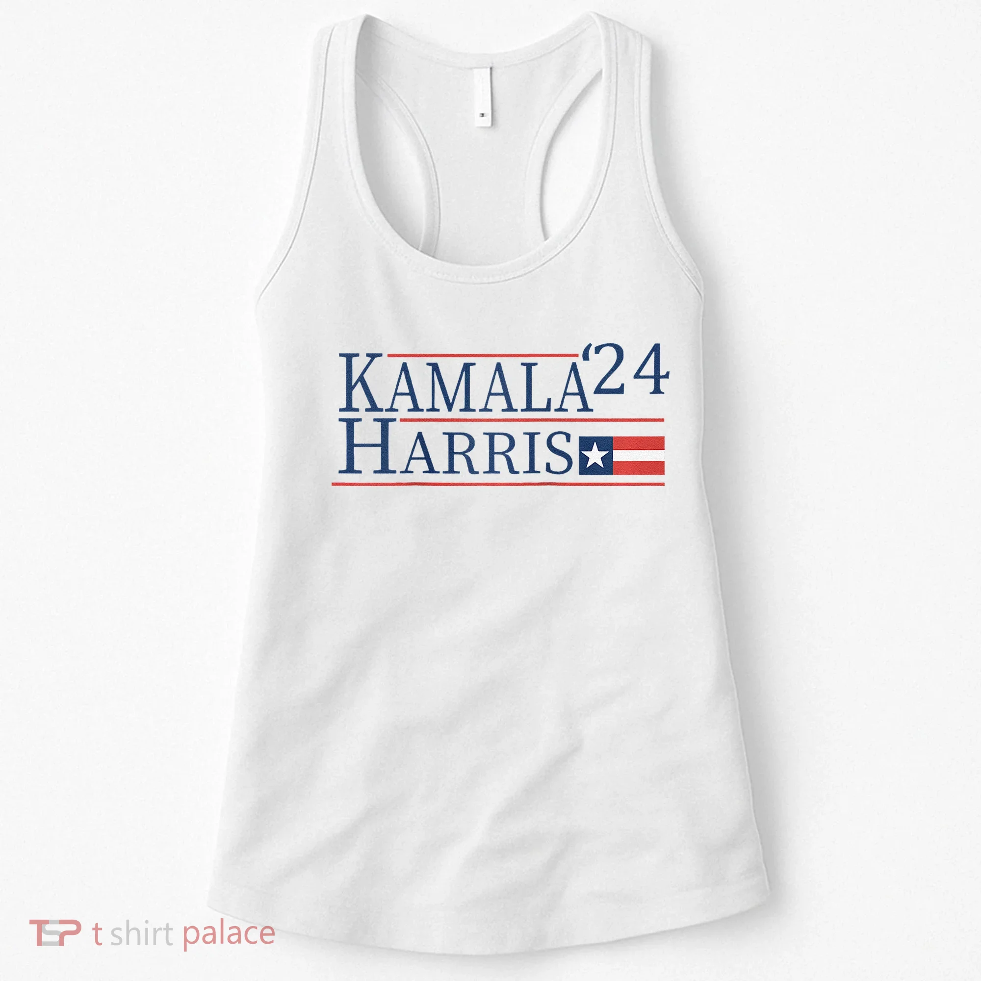 Kamala Harris 2024 Raglan Women's Tank Top