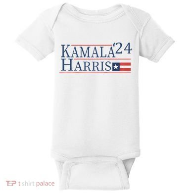 Kamala Harris 2024 Raglan Baby Bodysuit