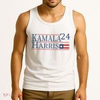 Kamala Harris 2024 Raglan Tank Top thumb 3
