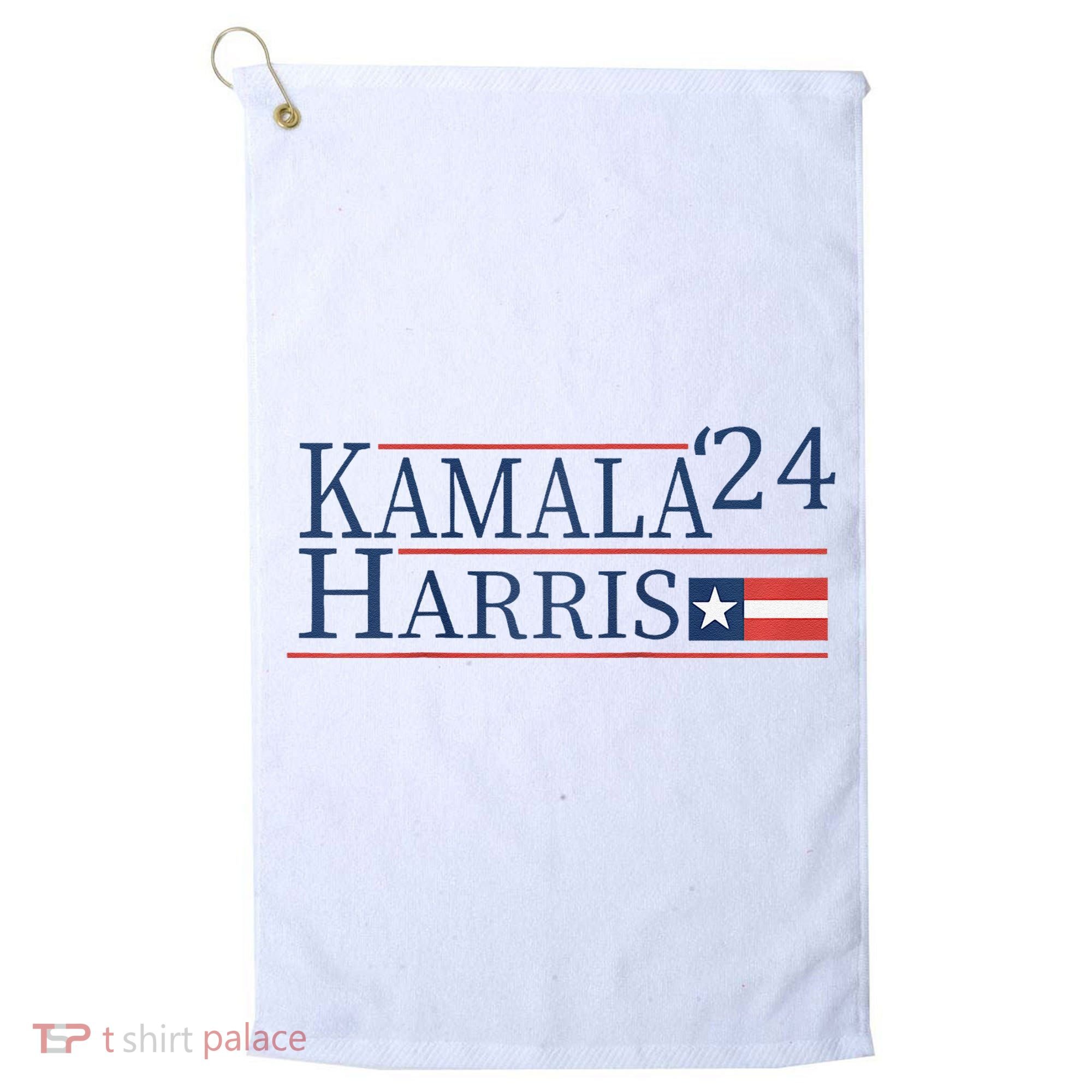 Kamala Harris 2024 Raglan Golf Towel