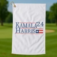 Kamala Harris 2024 Raglan Golf Towel thumb 1