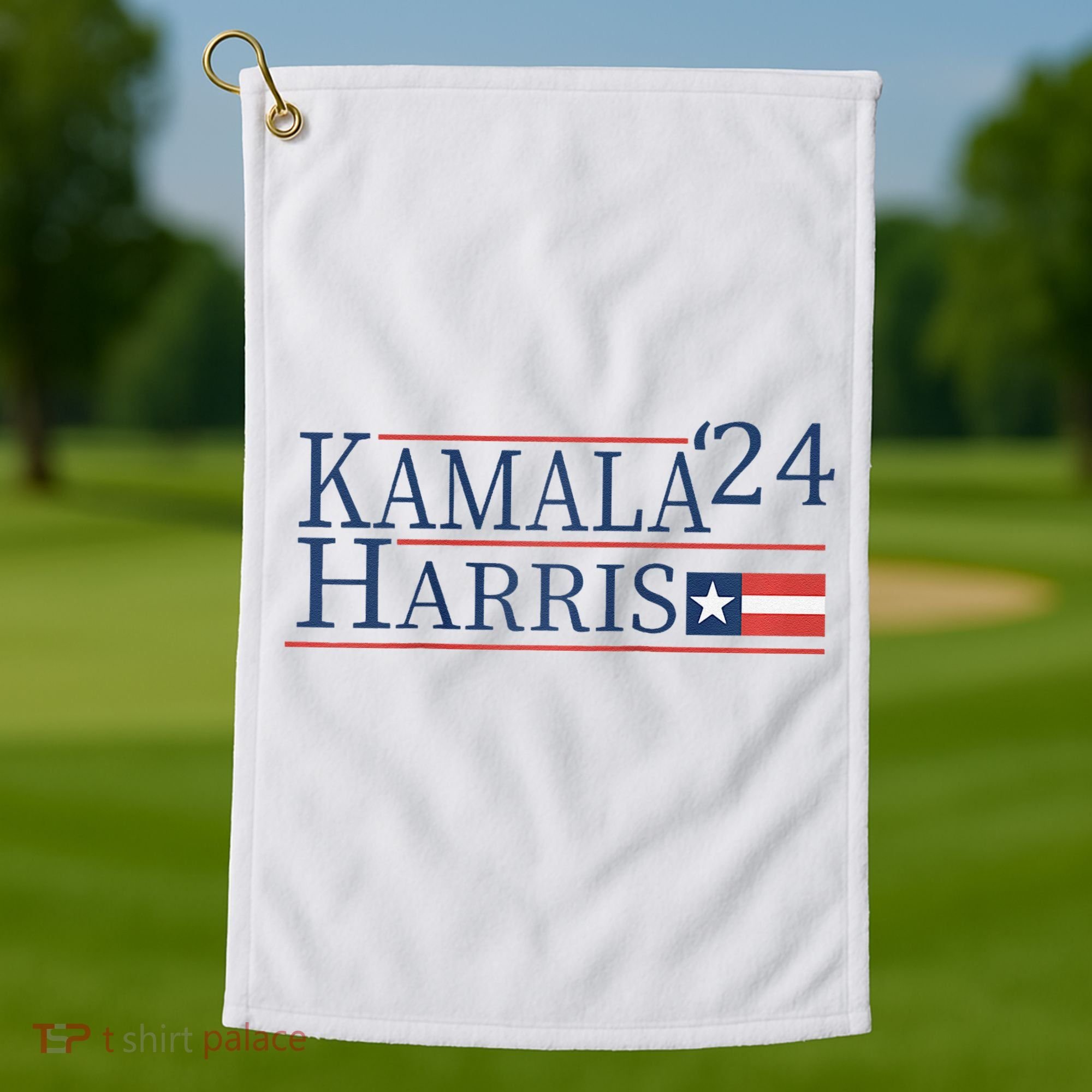 Kamala Harris 2024 Raglan Golf Towel