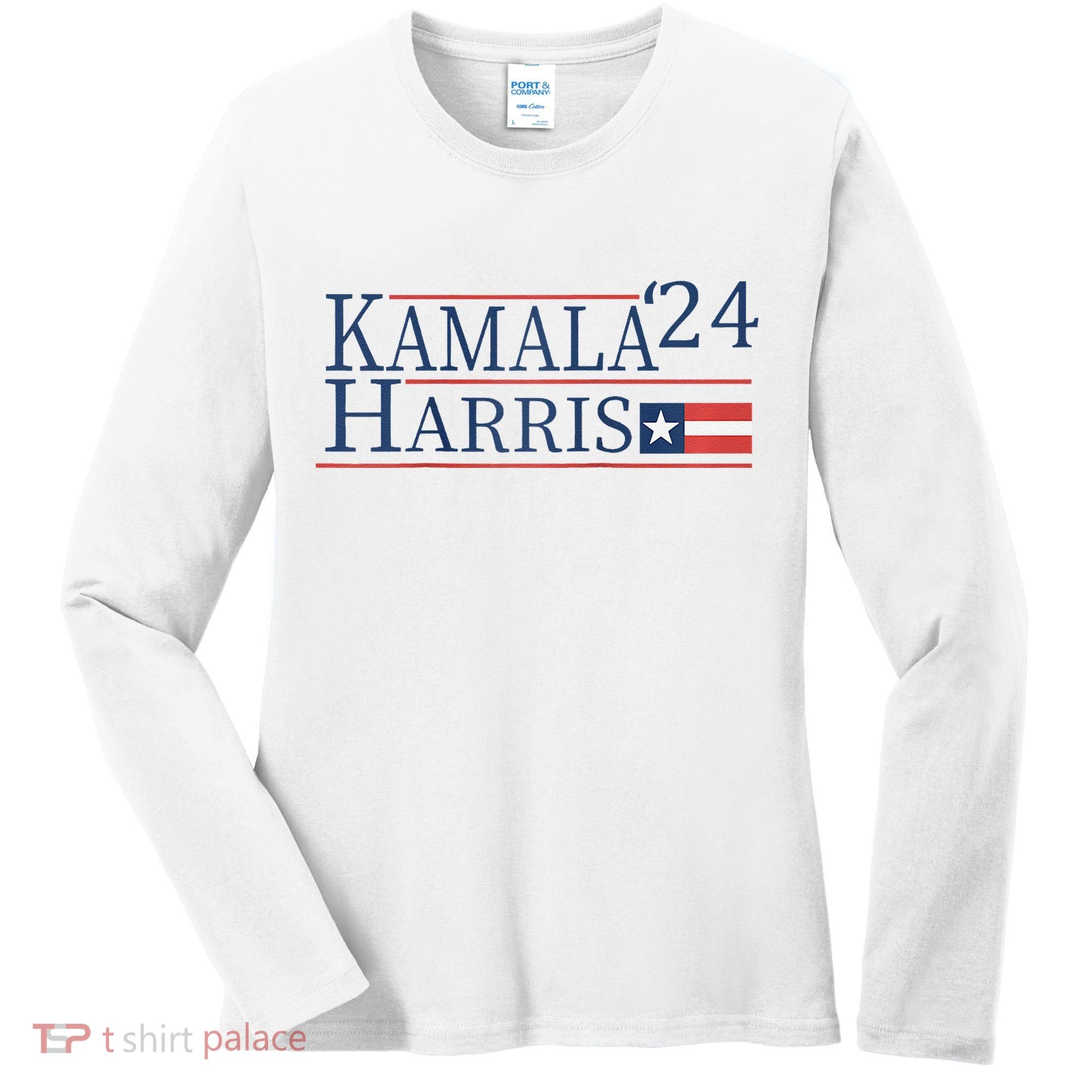 Kamala Harris 2024 Raglan Women's Long Sleeve Shirt