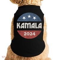 Kamala Harris 2024 For President Campaign Doggie Tank thumb 0