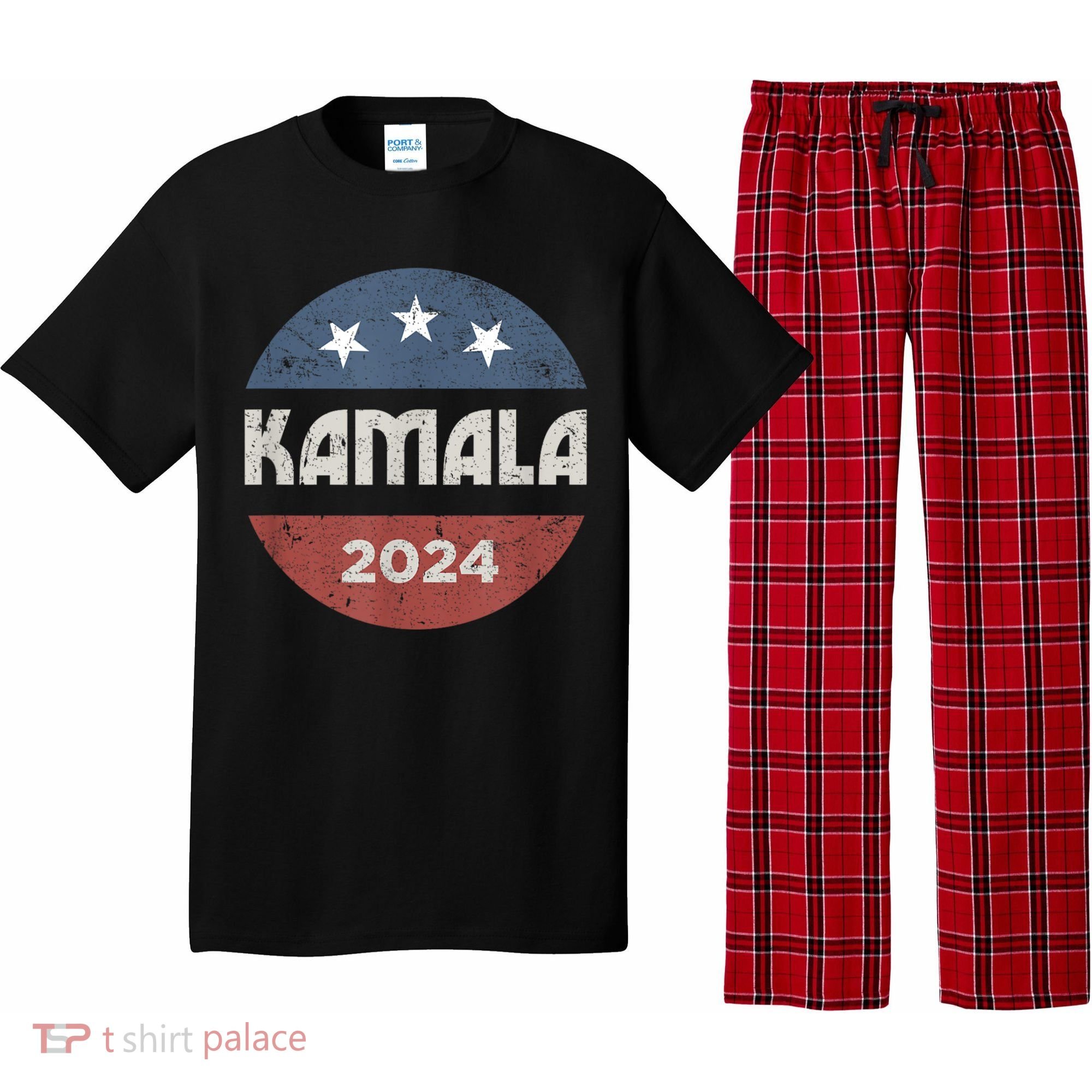 Kamala Harris 2024 For President Campaign Pajama Set