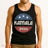 Kamala Harris 2024 For President Campaign Tank Top thumb 3