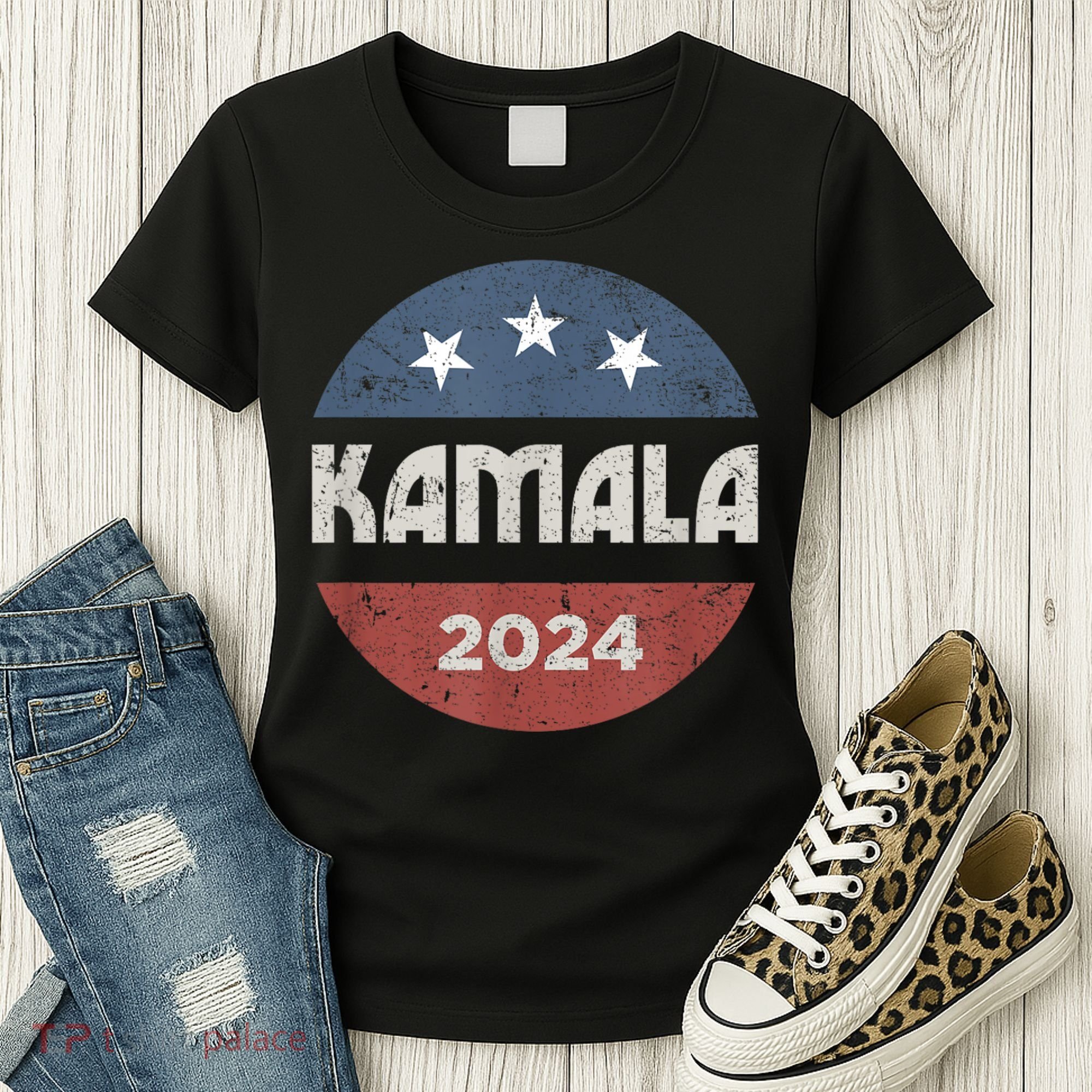 Kamala Harris 2024 For President Campaign Women's T-Shirt