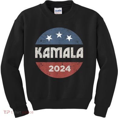 Kamala Harris 2024 For President Campaign Kids Sweatshirt