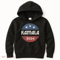 Kamala Harris 2024 For President Campaign Kids Hoodie thumb 0