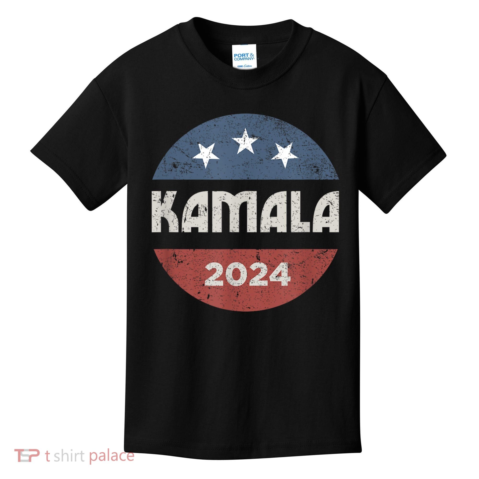 Kamala Harris 2024 For President Campaign Kids T-Shirt