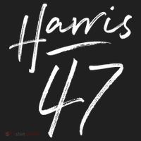 Kamala Harris 47 Feminine Script Women's Sweatshirt thumb 2