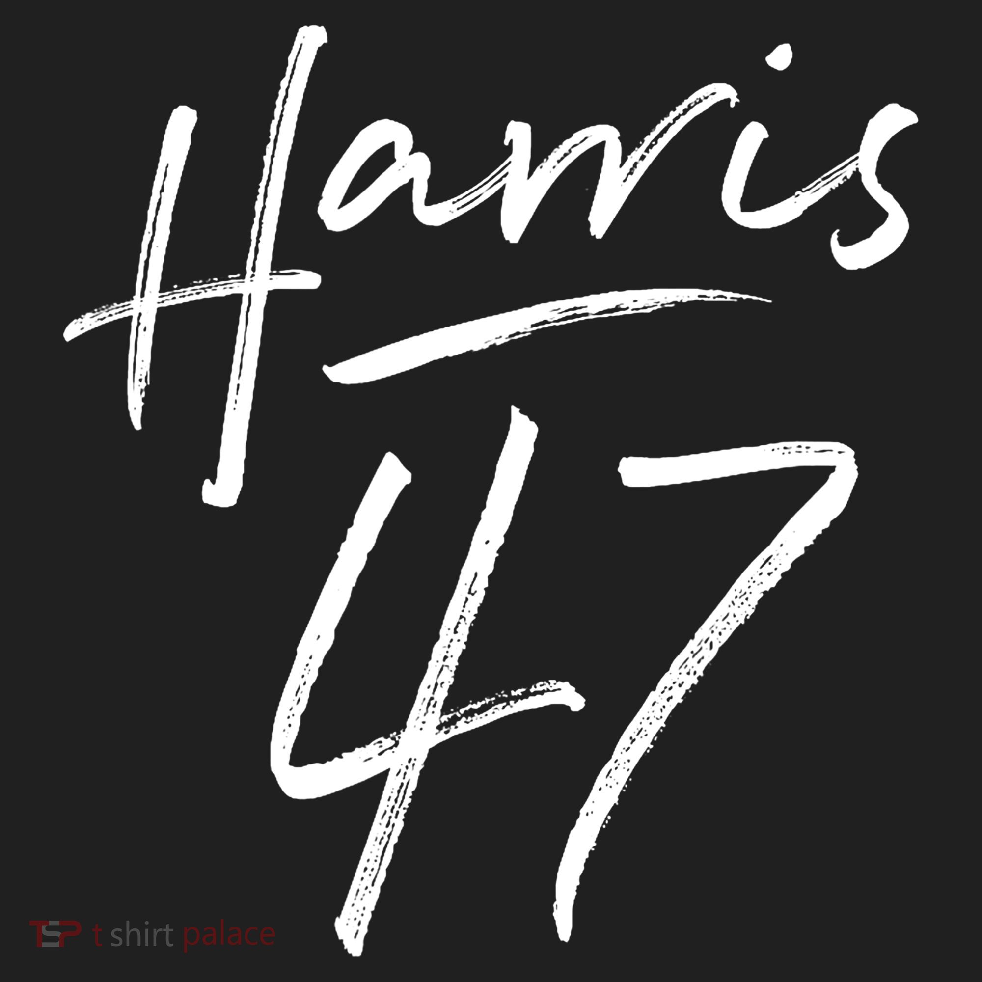 Kamala Harris 47 Feminine Script Hat
